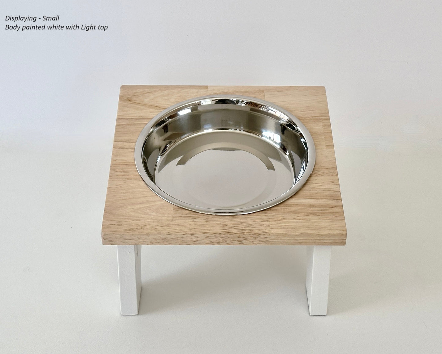 Elevated Dog Bowl Stand for flat face/shorts snout breeds