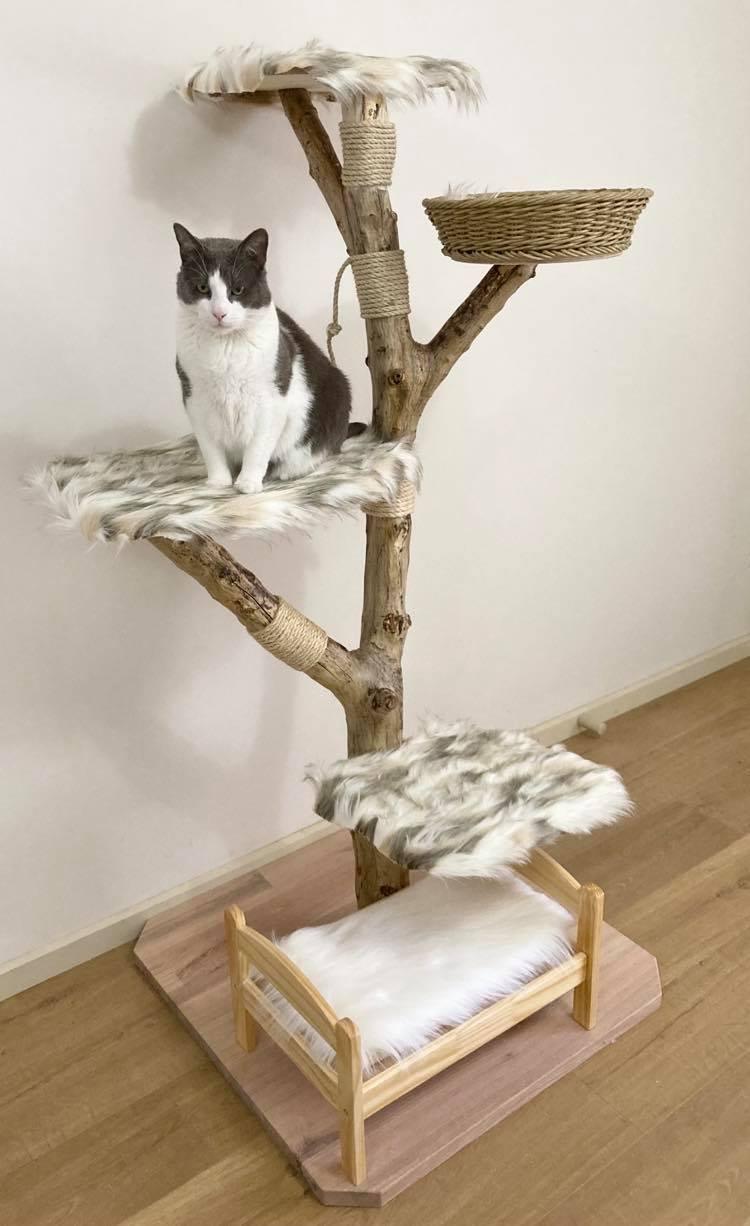 Snuggle Cat Tree - Furbaby Comforts