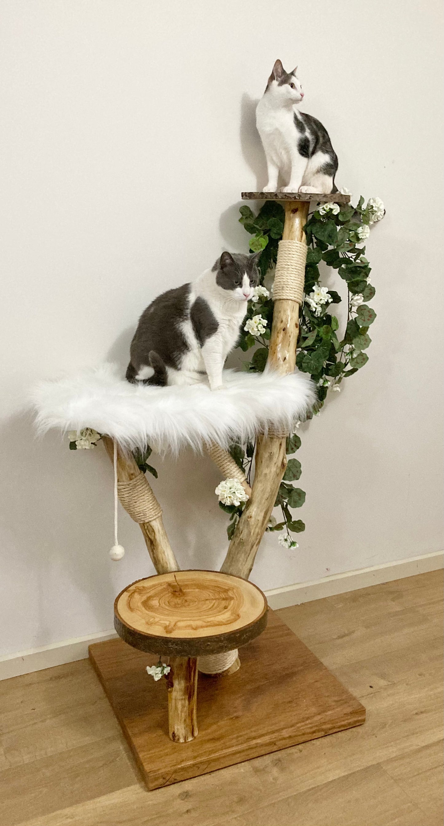 Hanging Bush Cat Tree